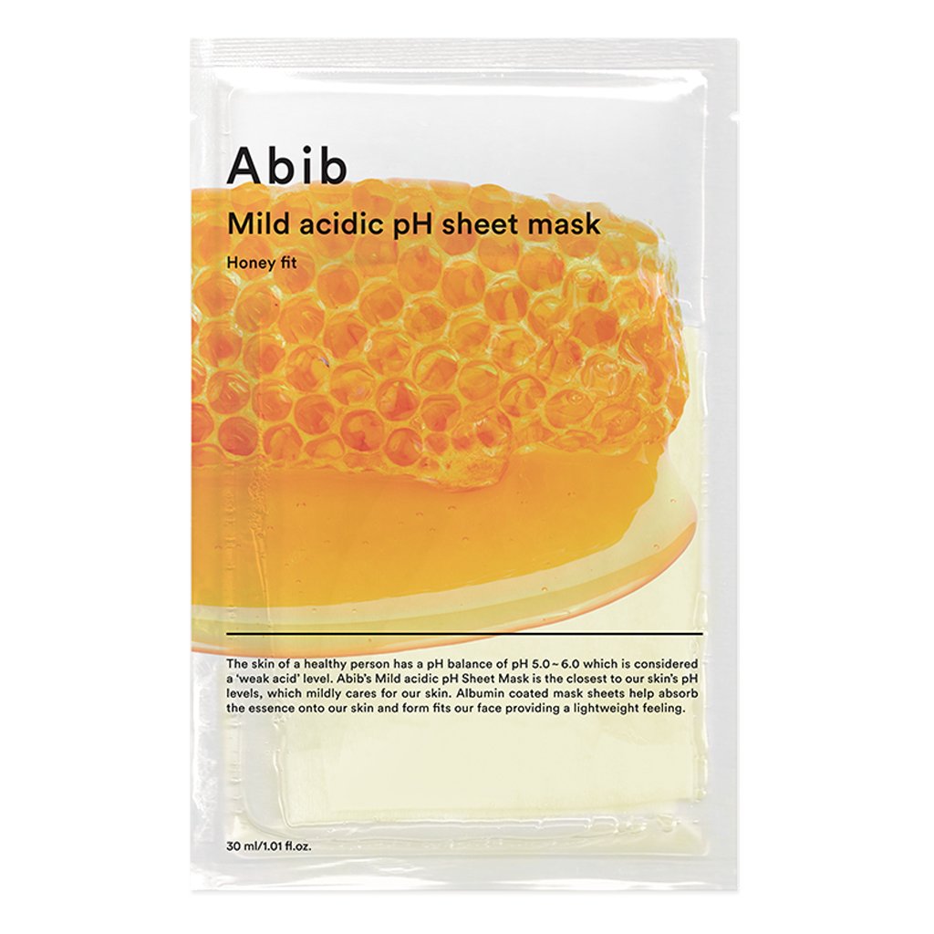 Mild Acidic PH Sheet Mask Honey Fit
