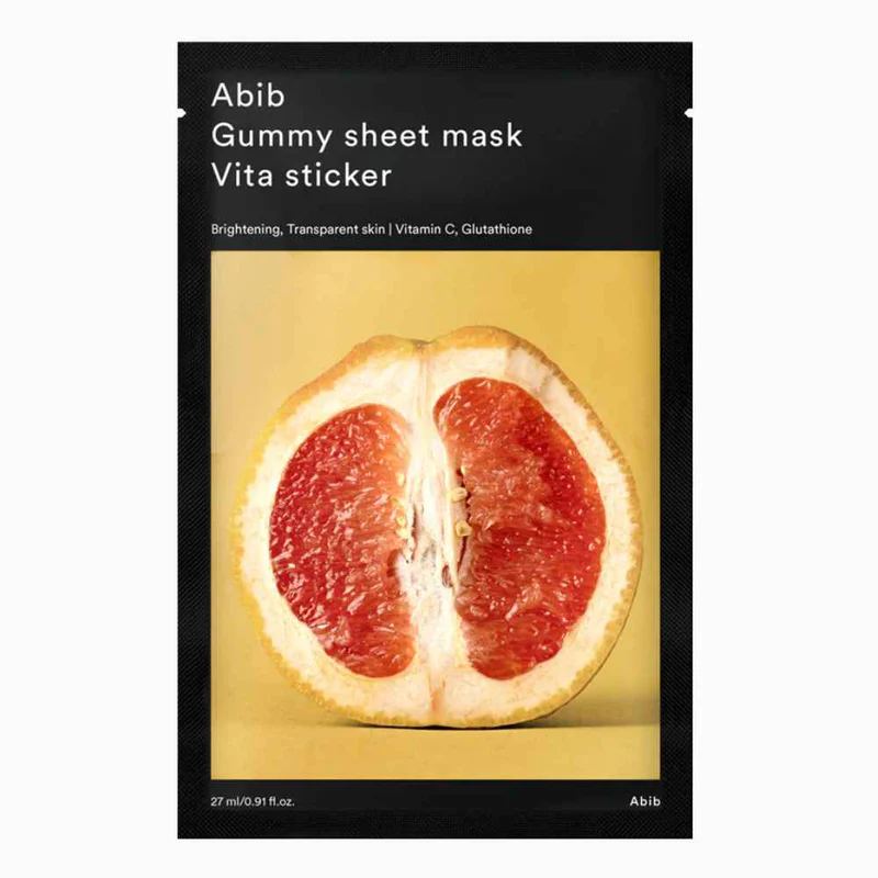Gummy Sheet Mask #Vita Sticker, 27ml