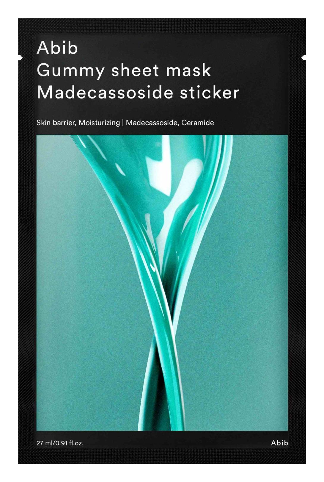 Gummy Sheet Mask Madecassoside Sticker, 27ml